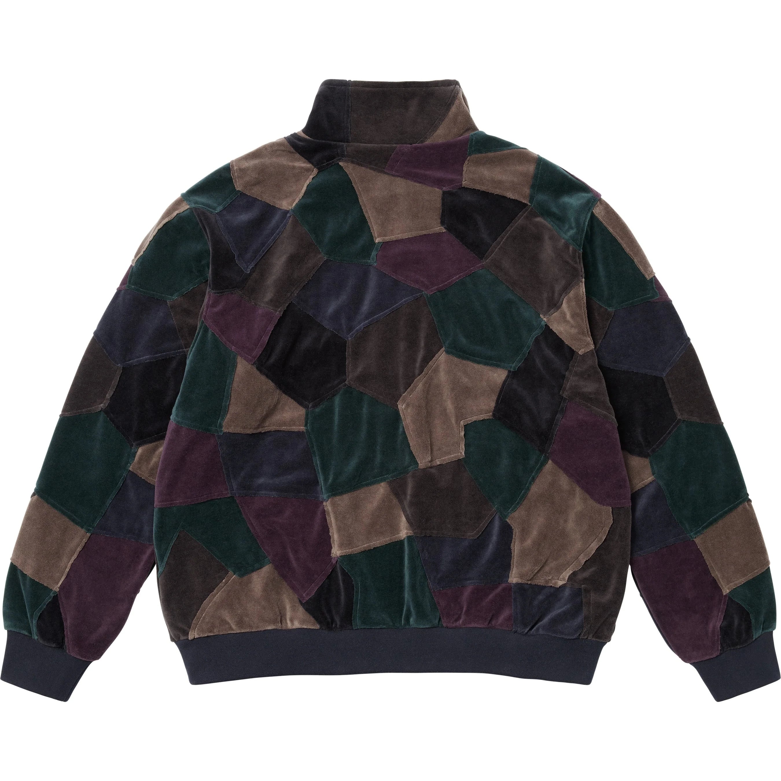 Patchwork Velour Track Jacket view 15